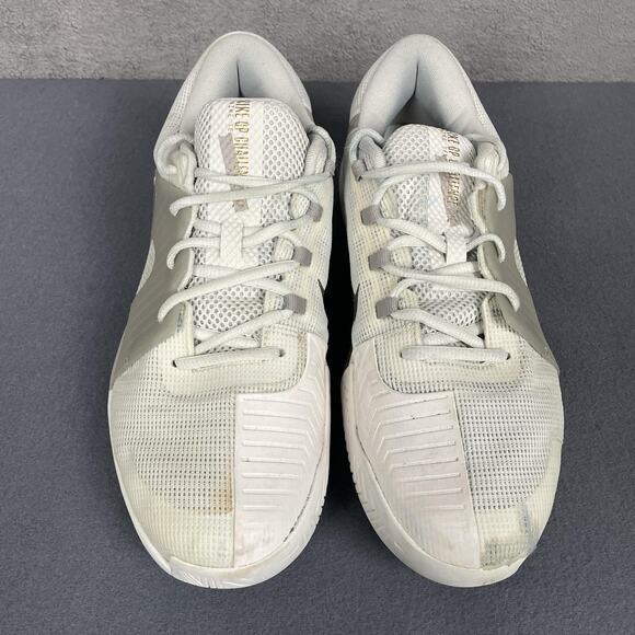 Nike GP Challenge 1 Shoes Mens Size 11 White Gray Air Zoom Tennis FZ1244-001 - Picture 2 of 16